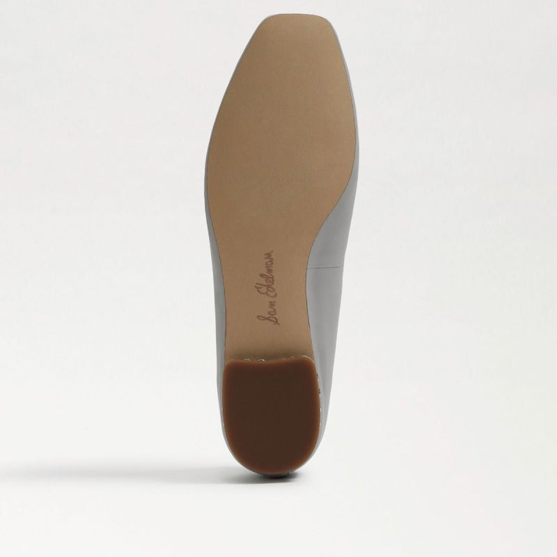 Sam Edelman Marisol Flat-Pebble Grey Leather