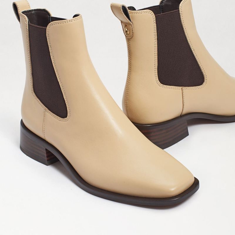 Sam Edelman Thelma Chelsea Boot-BEIGE/KHAKI