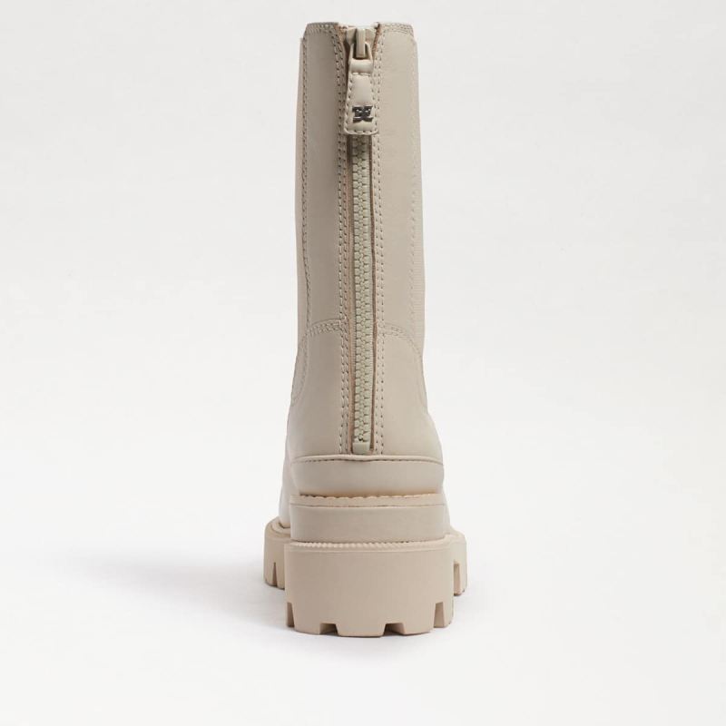 Sam Edelman Genia Lug Sole Chelsea Boot-Modern Ivory Leather