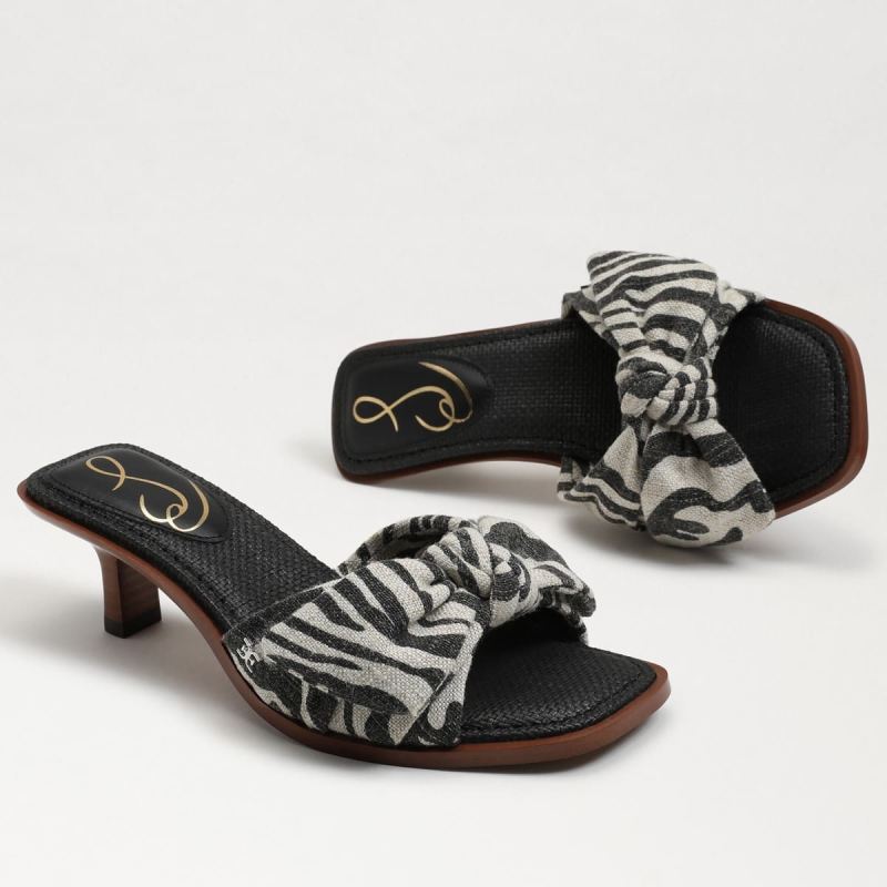 Sam Edelman Darcie Sandal-Black Natural