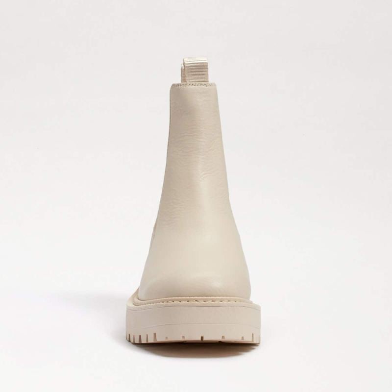 Sam Edelman Laguna Chelsea Boot-Modern Ivory Leather