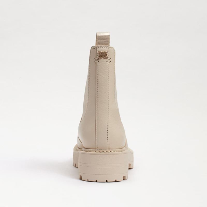 Sam Edelman Laguna Chelsea Boot-Modern Ivory Leather