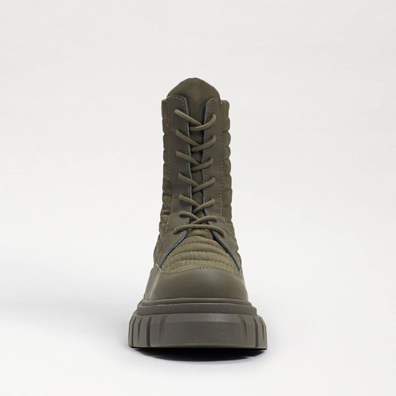 Sam Edelman Olympia Lug Sole Boot-Olive