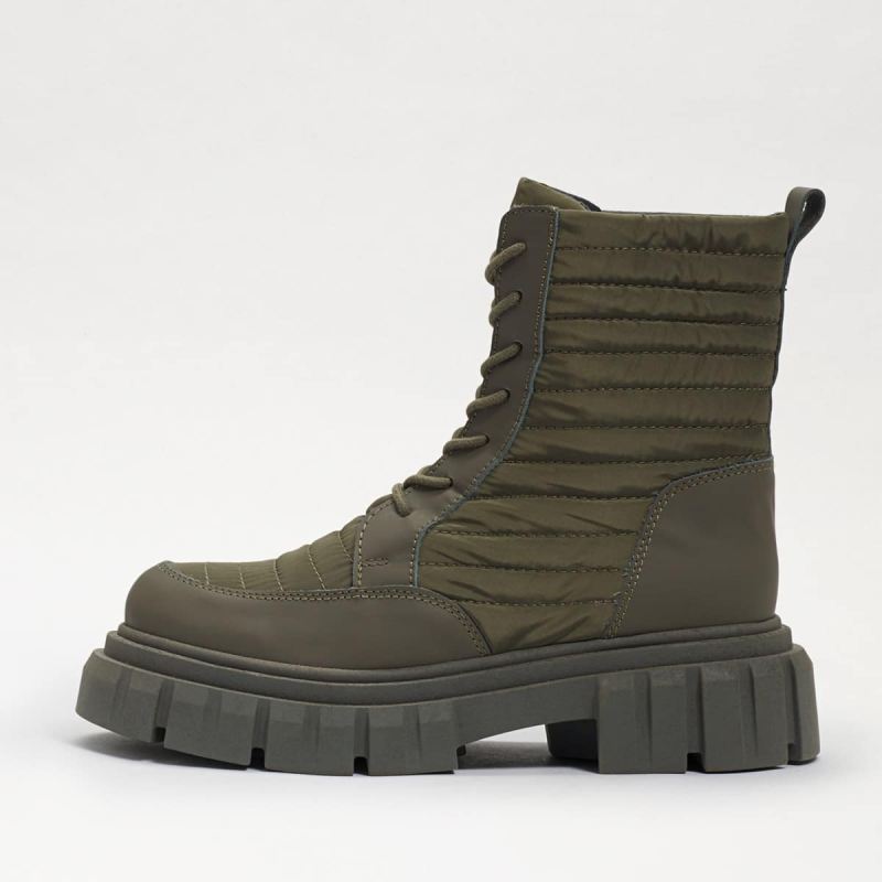 Sam Edelman Olympia Lug Sole Boot-Olive