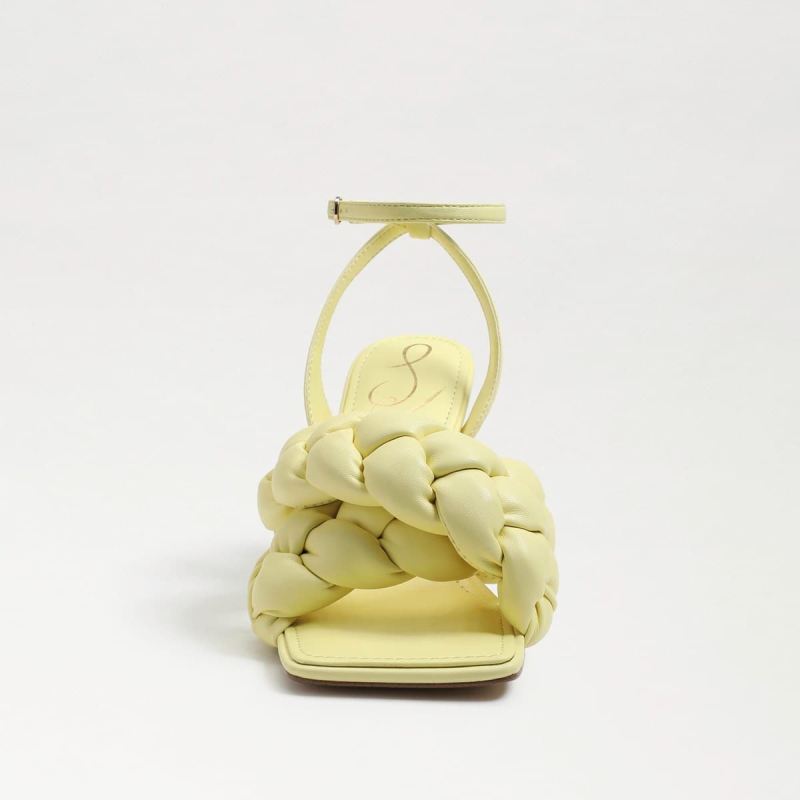Sam Edelman Courtney Strappy Sandal-Butter Yellow Leather
