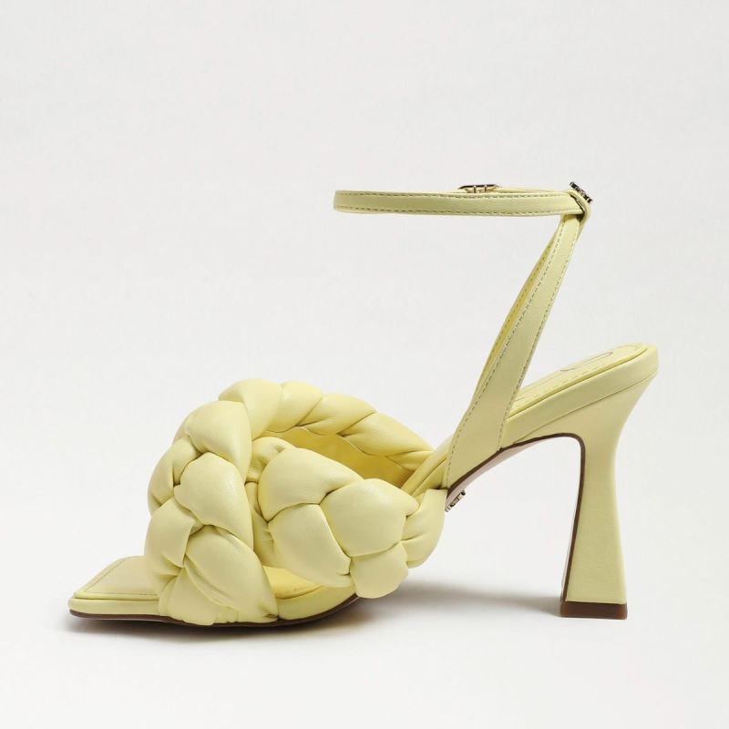 Sam Edelman Courtney Strappy Sandal-Butter Yellow Leather