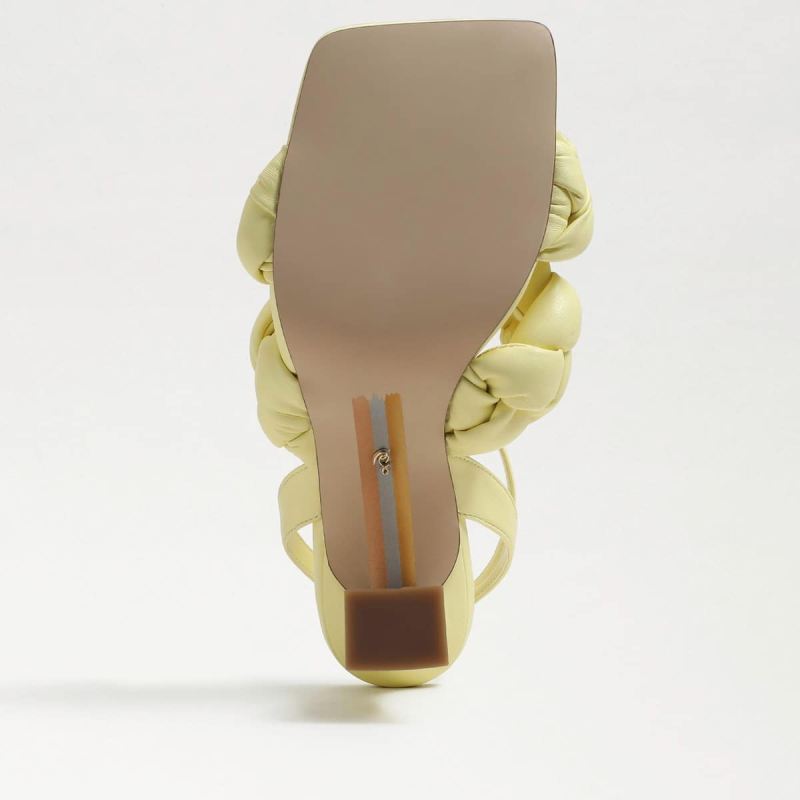 Sam Edelman Courtney Strappy Sandal-Butter Yellow Leather