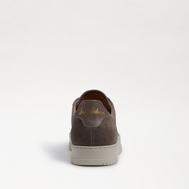 Sam Edelman Ellis Lace Up Sneaker-Slate Grey Suede