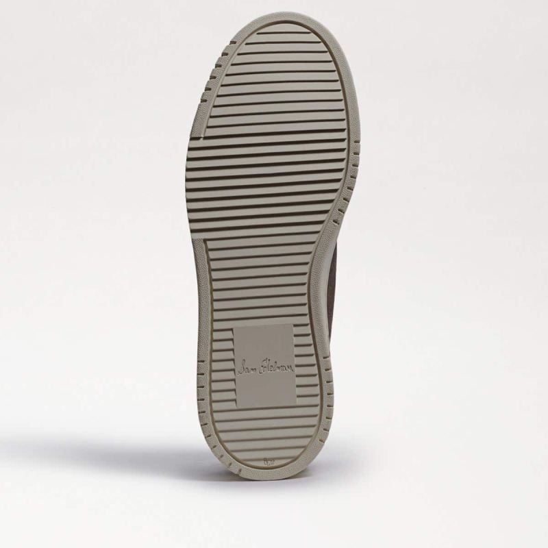 Sam Edelman Ellis Lace Up Sneaker-Slate Grey Suede