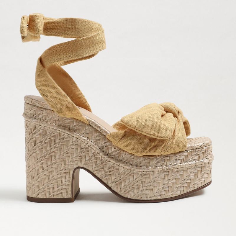 Sam Edelman Tula Platform Sandal-Desert Sun