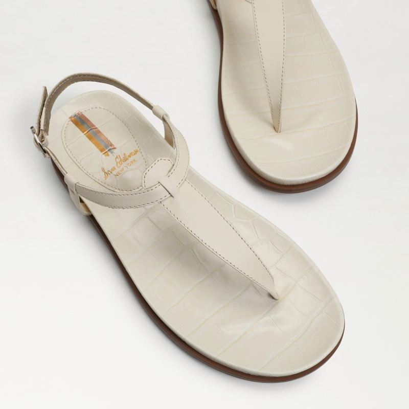 Sam Edelman Naomi Thong Sandal-Modern Ivory Leather