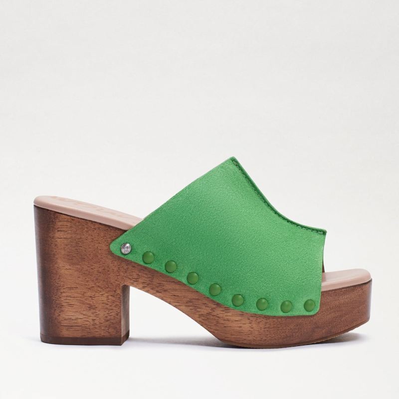 Sam Edelman Josselyn Mule-Lime Suede