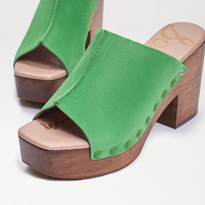 Sam Edelman Josselyn Mule-Lime Suede