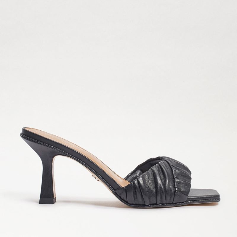 Sam Edelman Kittie Mule-Black Leather