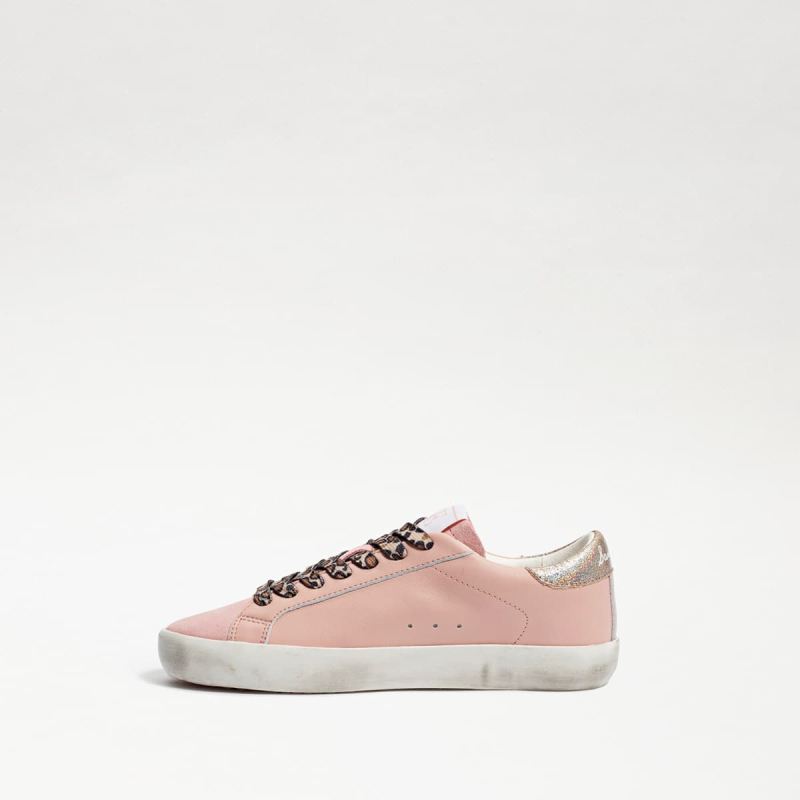 Sam Edelman Aubrie Kids Sneaker-Rose Bud Suede