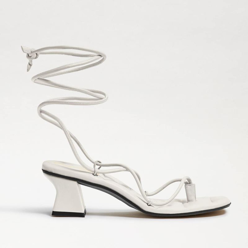 Sam Edelman Fae Strappy Heel Sandal-White