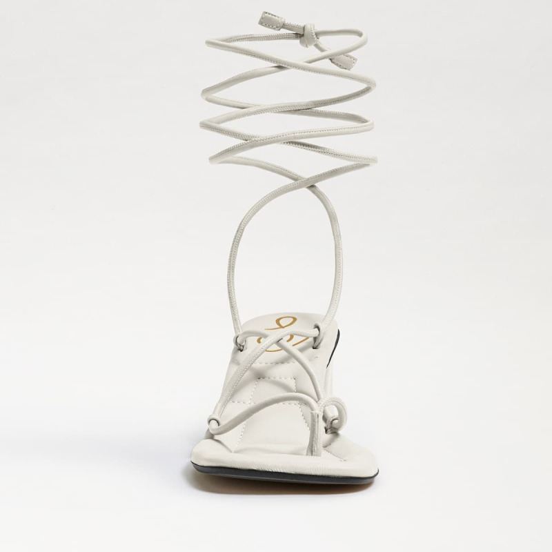 Sam Edelman Fae Strappy Heel Sandal-White