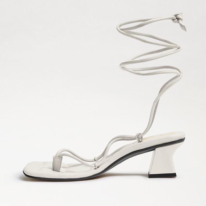 Sam Edelman Fae Strappy Heel Sandal-White