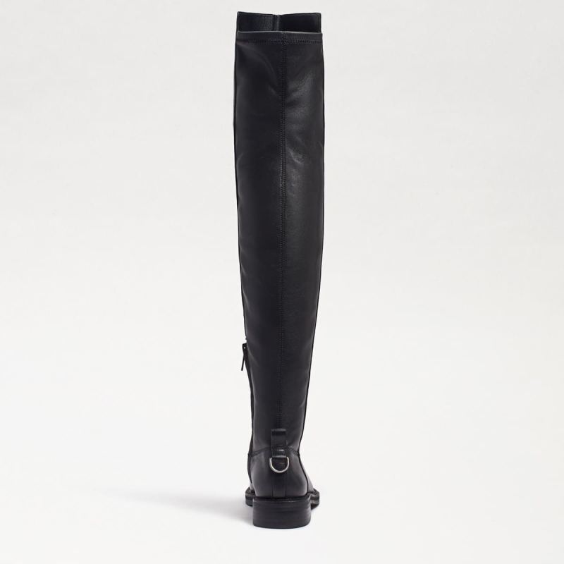 Sam Edelman Narisa Over The Knee Boot-Black Leather