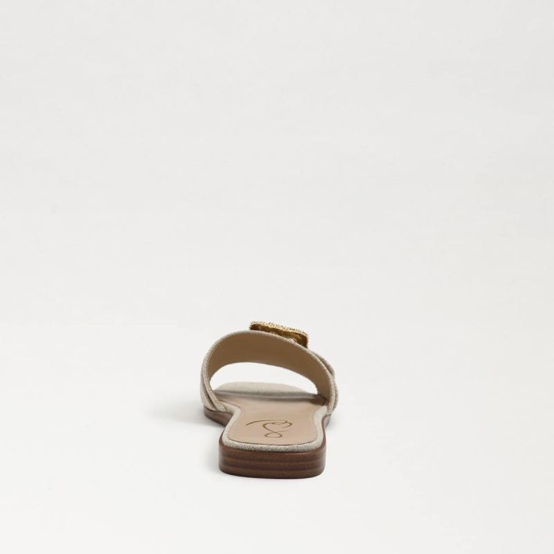 Sam Edelman Inez Slide Sandal-Natural Burlap