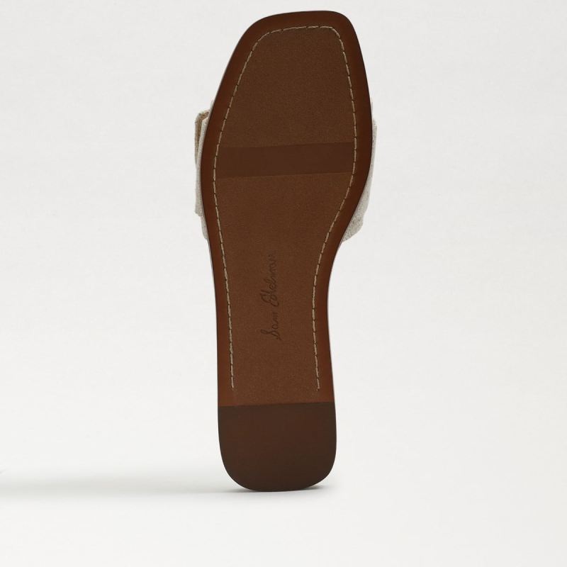 Sam Edelman Inez Slide Sandal-Natural Burlap