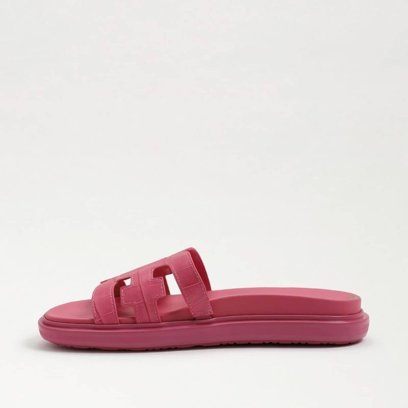 Sam Edelman Valeri Slide Sandal-Carmine Rose