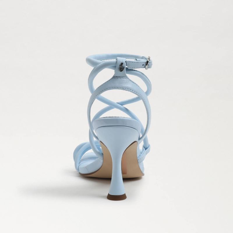 Sam Edelman Maven Strappy Padded Heel-Riviera Blue