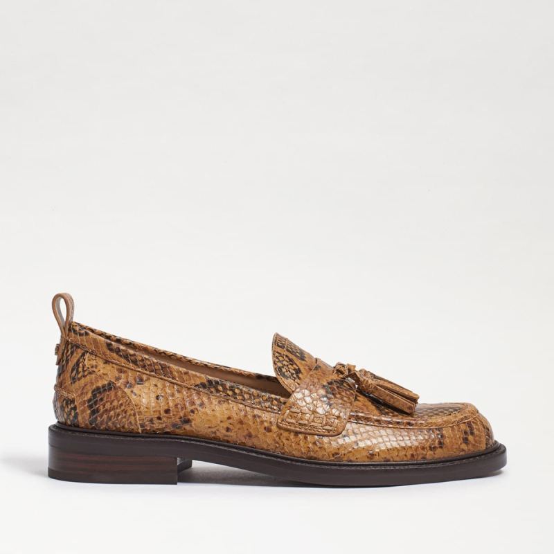 Sam Edelman Caylia Loafer-Cuoio Snake