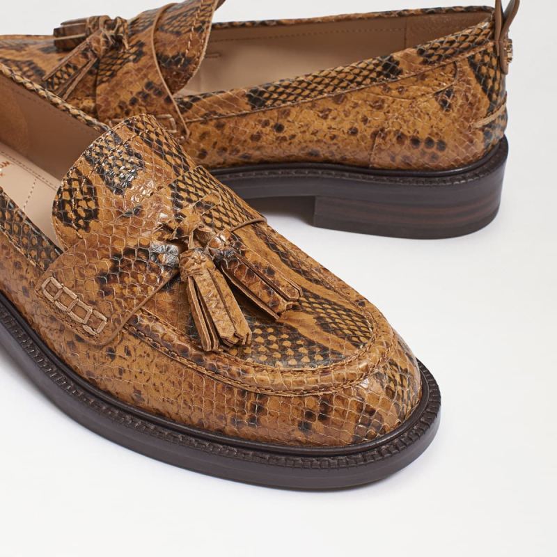 Sam Edelman Caylia Loafer-Cuoio Snake