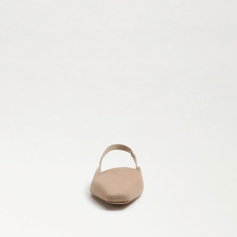 Sam Edelman Connell Slingback Flat-Cappuccino Suede