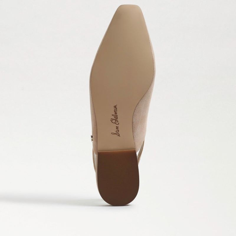 Sam Edelman Connell Slingback Flat-Cappuccino Suede