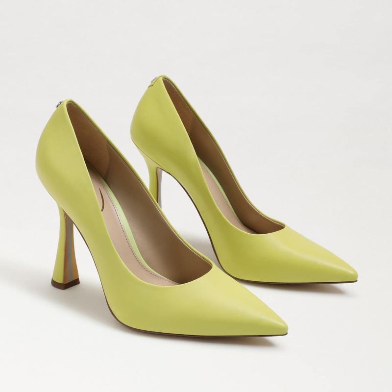 Sam Edelman Antonia Pointed Toe Pump-Kiwi Leather