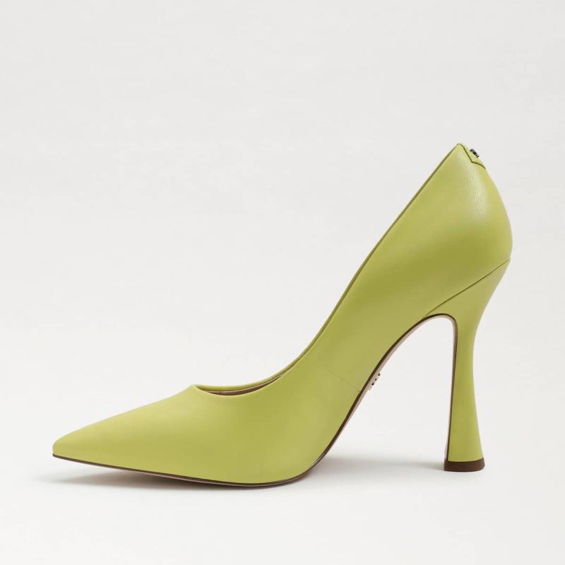 Sam Edelman Antonia Pointed Toe Pump-Kiwi Leather