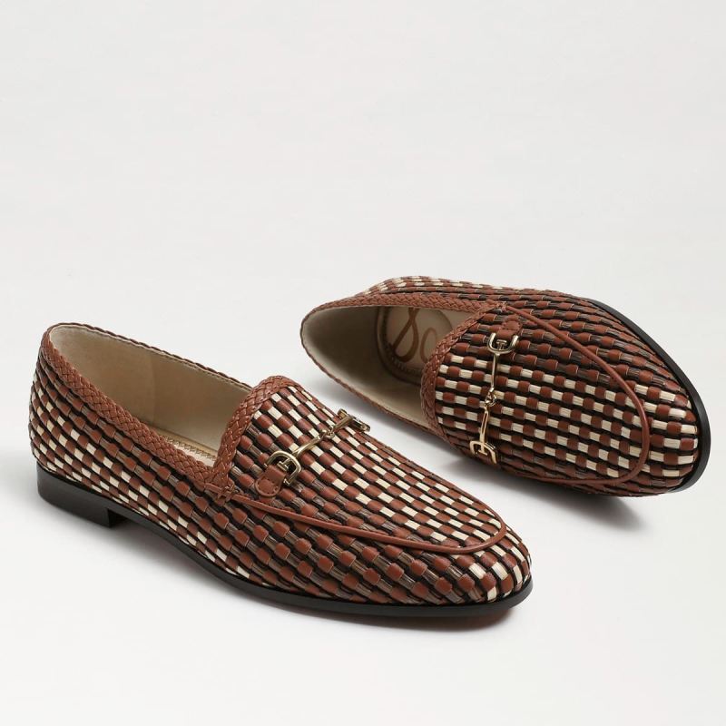 Sam Edelman Laurel Bit Loafer-Saddle Multi Weave