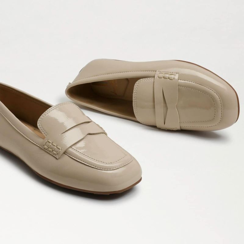 Sam Edelman Tucker Penny Loafer-Linen Patent