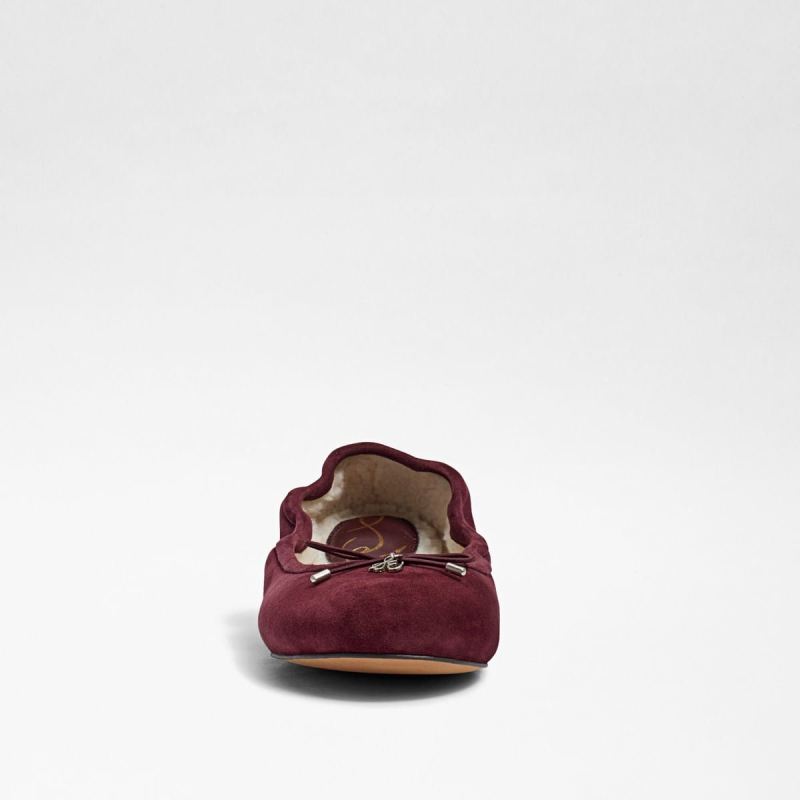 Sam Edelman Felicia Ballet Flat-Malbec Suede