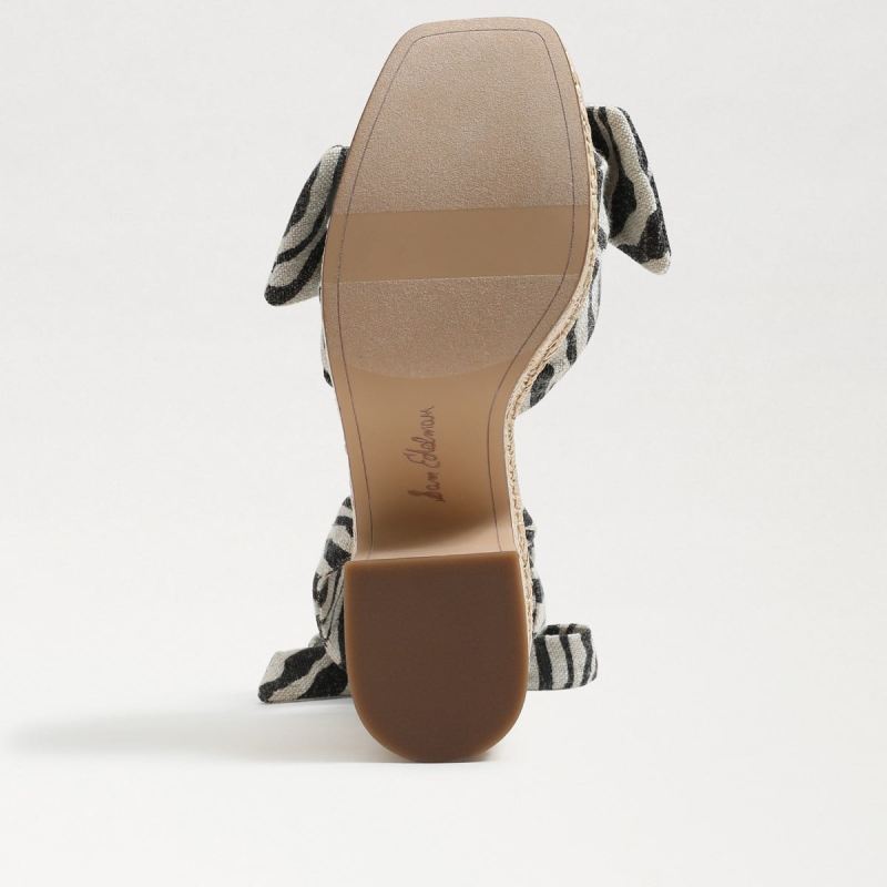 Sam Edelman Tula Platform Sandal-Black Natural