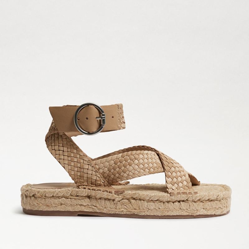 Sam Edelman Dakota Platform Sandal-Natural