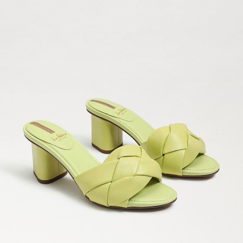 Sam Edelman Oaklie Block Heel Mule-Kiwi Leather Sam Edelman Oaklie Block Heel Mule-Kiwi Leather