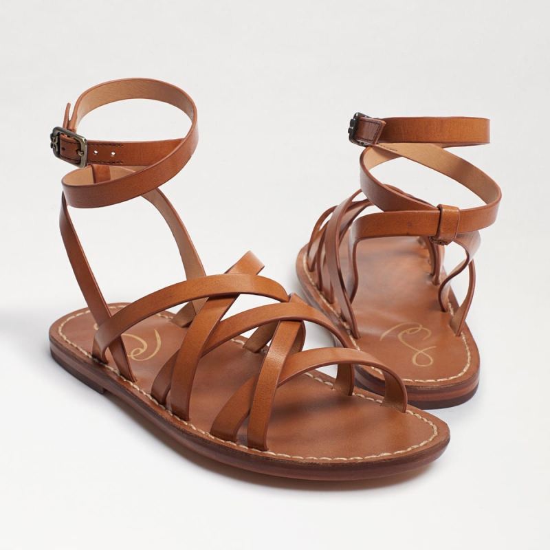 Sam Edelman Meriai Gladiator Sandal-Saddle Leather