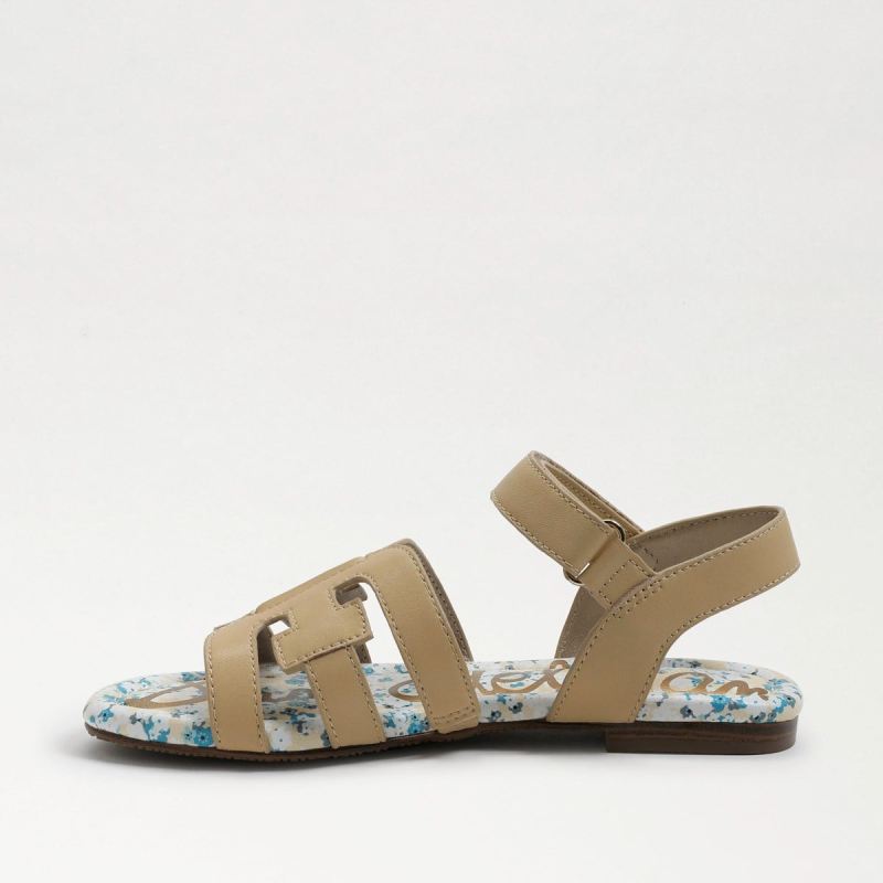 Sam Edelman Bay Kids Slide Sandal-Eggshell Leather