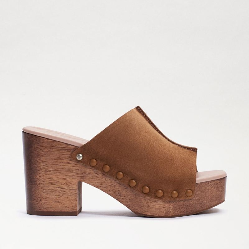 Sam Edelman Josselyn Mule-Whiskey Suede