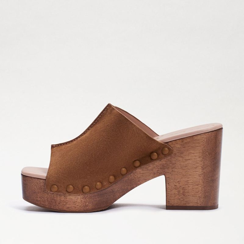 Sam Edelman Josselyn Mule-Whiskey Suede