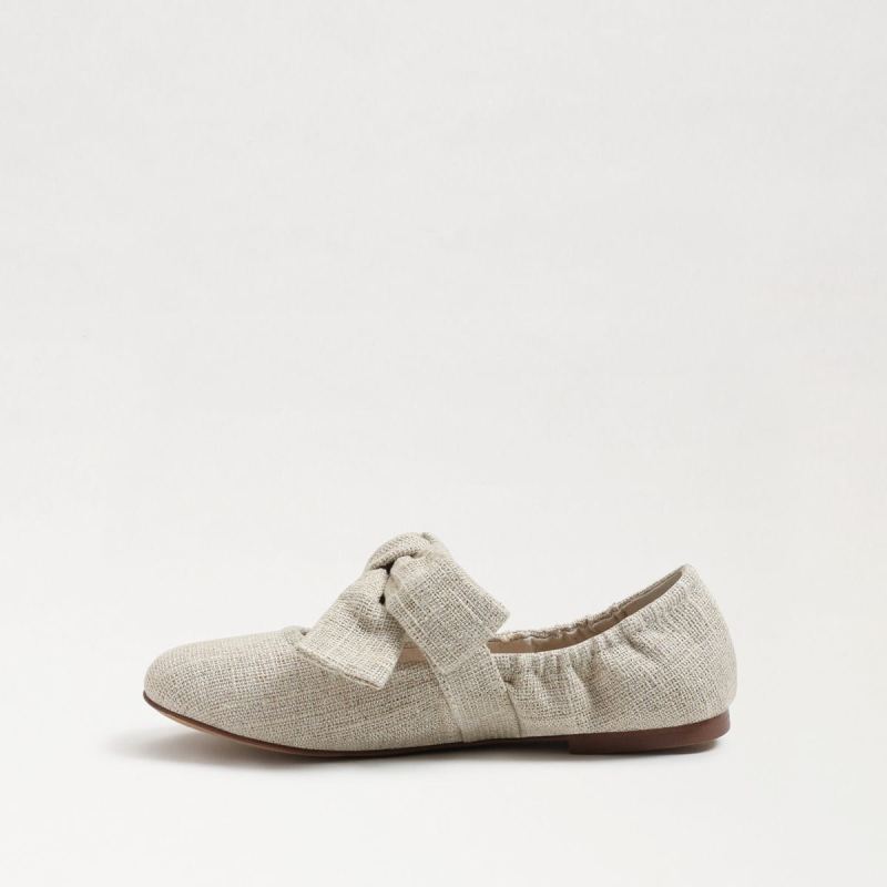 Sam Edelman Felicity Kids Ballet Flat-Natural Weave