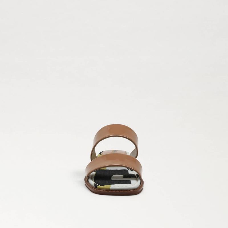 Sam Edelman Haydee Stitch Slide Sandal-Blush Multi Patent
