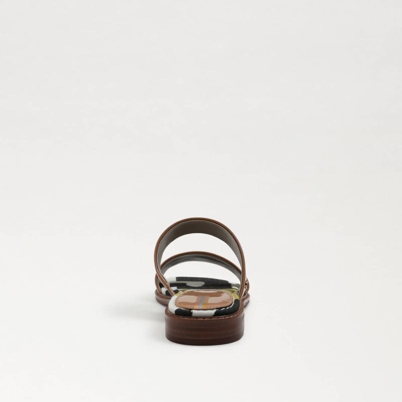 Sam Edelman Haydee Stitch Slide Sandal-Blush Multi Patent
