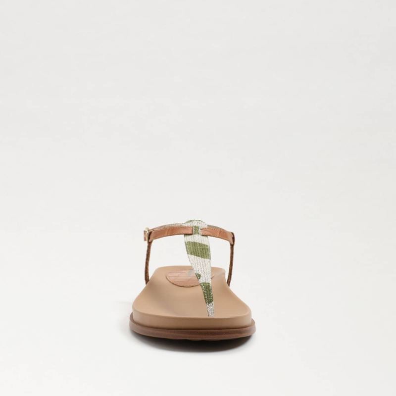 Sam Edelman Naomi Thong Sandal-Soft Fern Linen