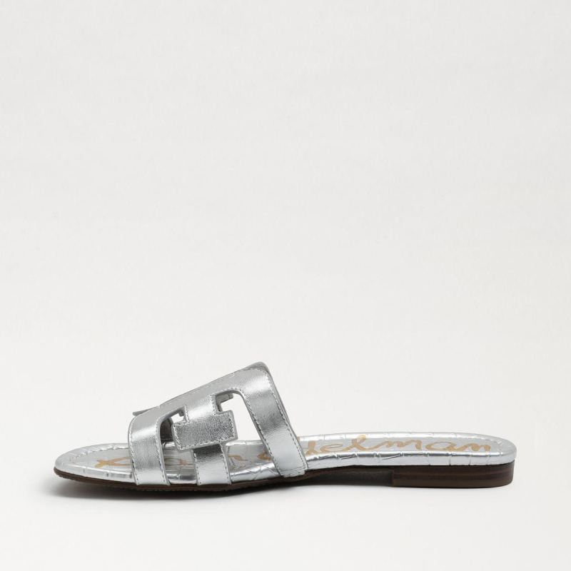 Sam Edelman Bay Slide Sandal-Soft Silver Leather