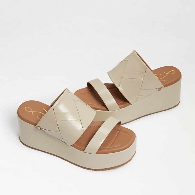 Sam Edelman Sasha Platform Sandal-Stone