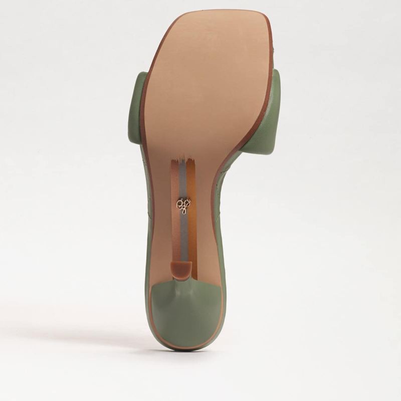 Sam Edelman Starla Mule-Mint Teal Leather